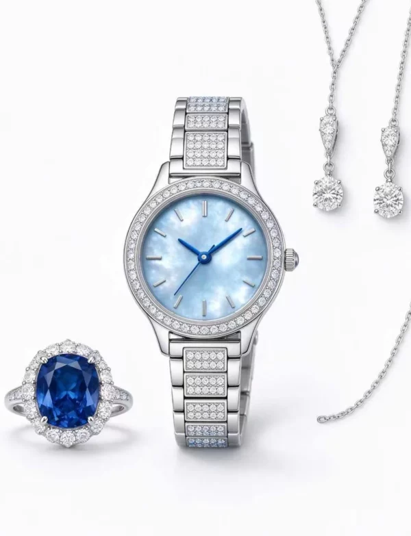 DIY Exquisite 925 Sterling Silver Women's Jewelry & Watches
