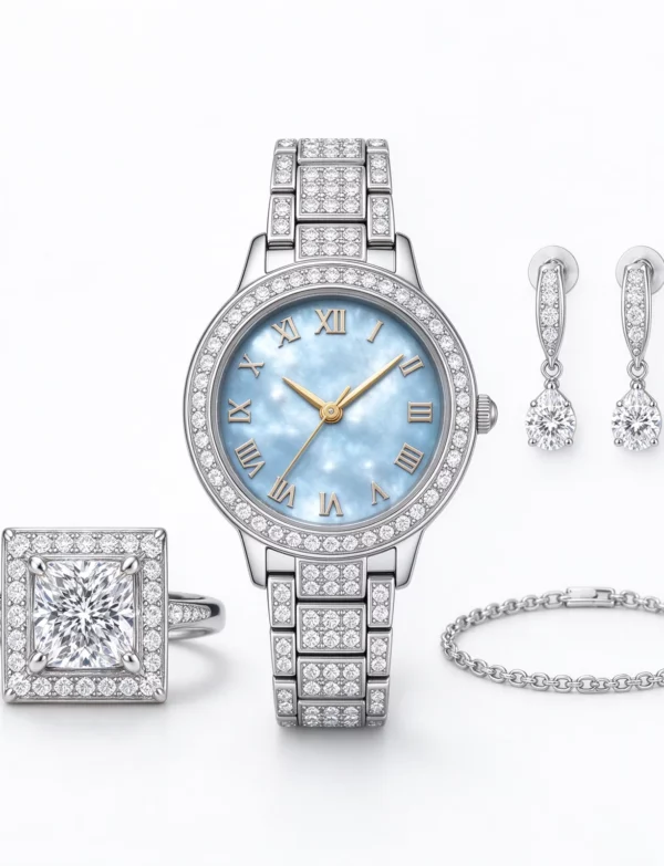 DIY Exquisite 925 Sterling Silver Women's Jewelry & Watches