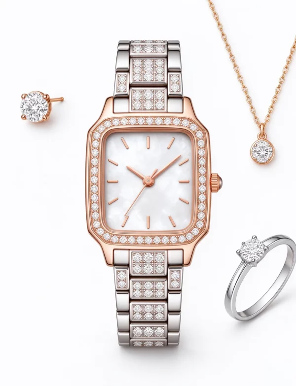 DIY Exquisite 925 Sterling Silver Women's Jewelry & Watches